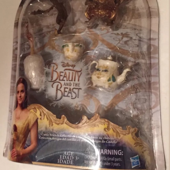 NIB Disney Beauty & the Beast Castle Friends - Picture 2 of 6